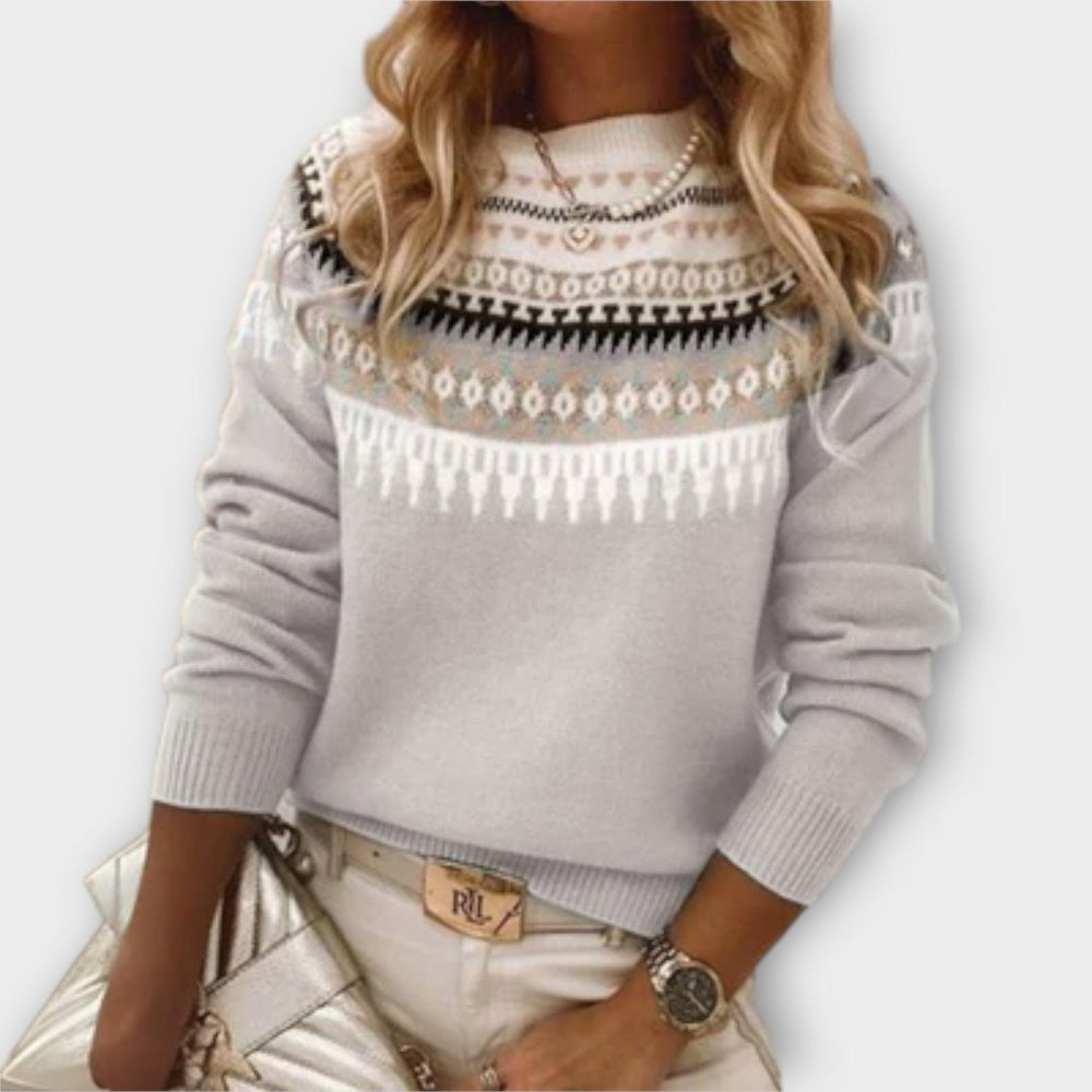Lena | Cozy & Warm Everyday Knit Sweater - Barbara benjamin new york