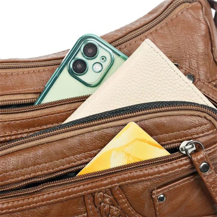 Lilith - Timeless Multi - Layer Crossbody Bag - Barbara & Late Benjamin