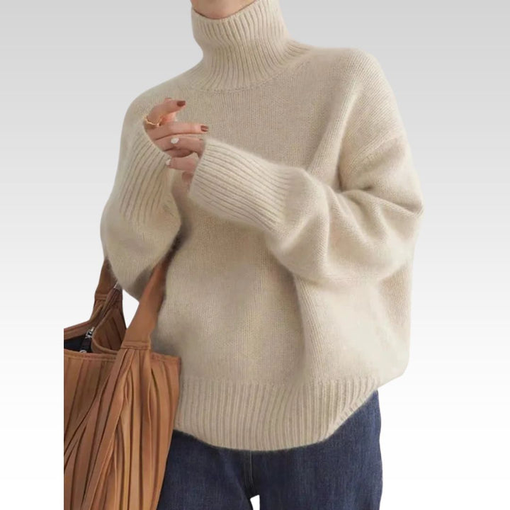 LINEA | High Collar Sweater - Barbara benjamin new york