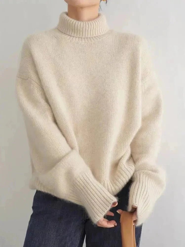 LINEA | High Collar Sweater - Barbara benjamin new york