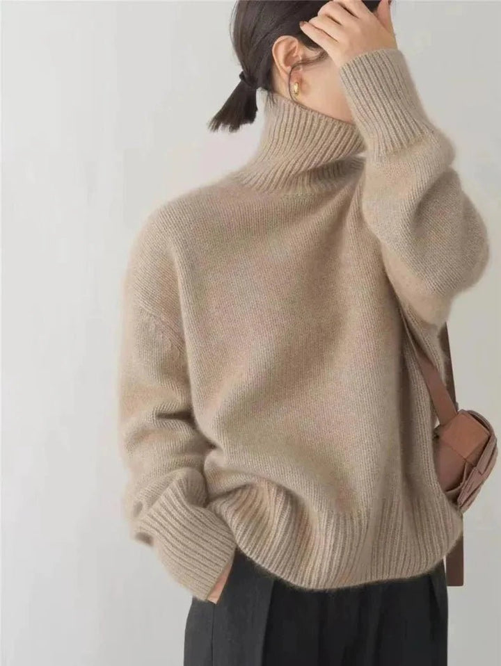 LINEA | High Collar Sweater - Barbara benjamin new york