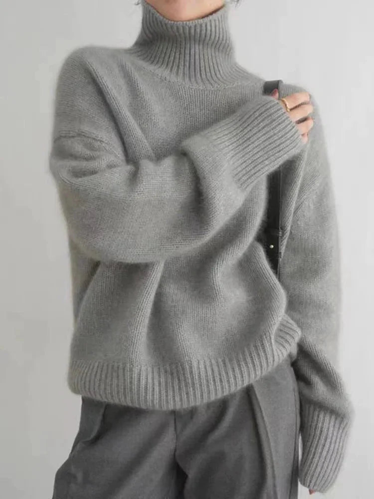 LINEA | High Collar Sweater - Barbara benjamin new york