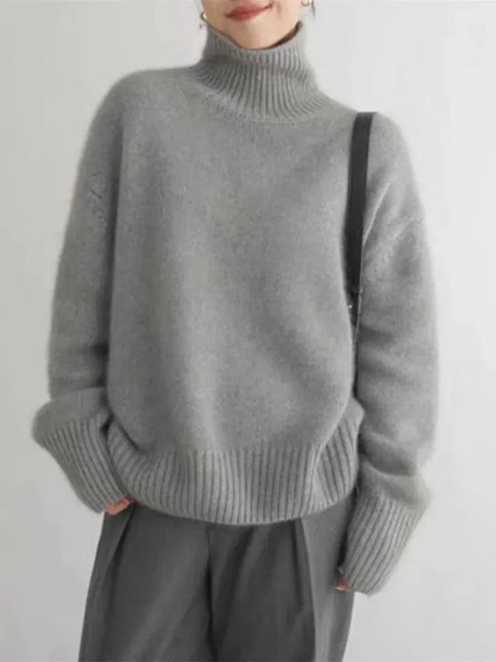LINEA | High Collar Sweater - Barbara benjamin new york