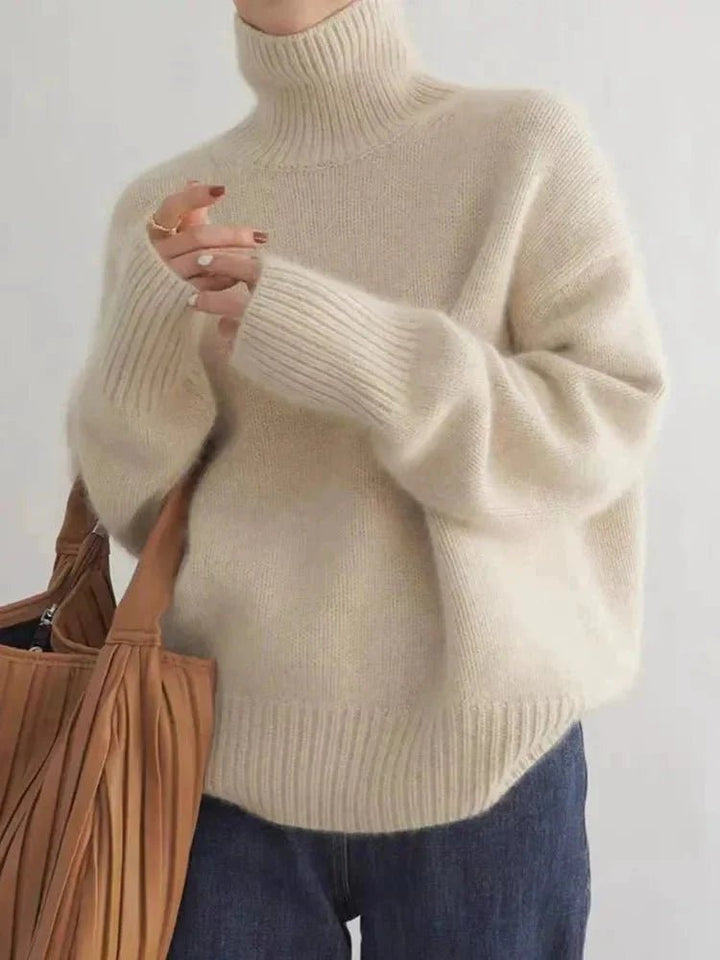 LINEA | High Collar Sweater - Barbara benjamin new york