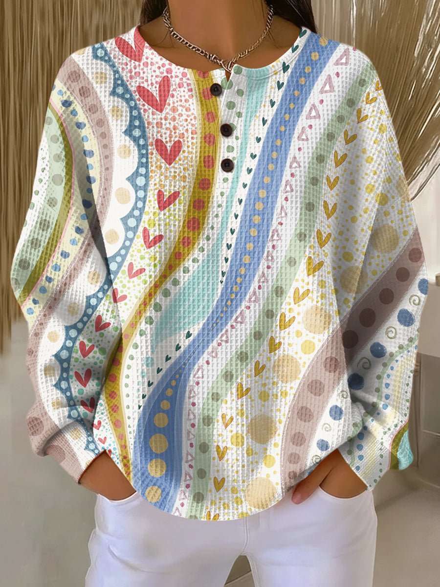 Luna | Winter Jumper with Buttons - Barbara benjamin new york