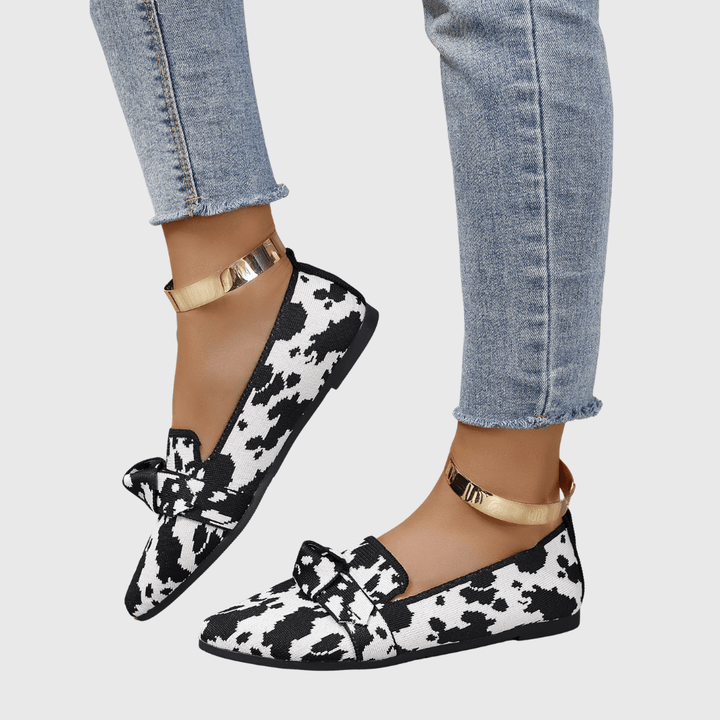 Mabel | Dalmatian Comfort Loafers - Barbara benjamin new york