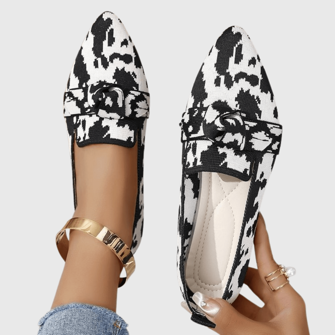 Mabel | Dalmatian Comfort Loafers - Barbara benjamin new york