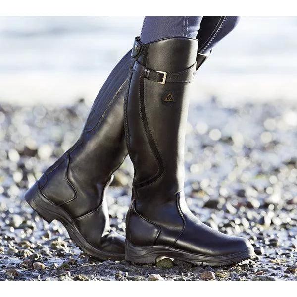 Maeve | Waterproof Leather Riding Boots - Barbara & Late Benjamin