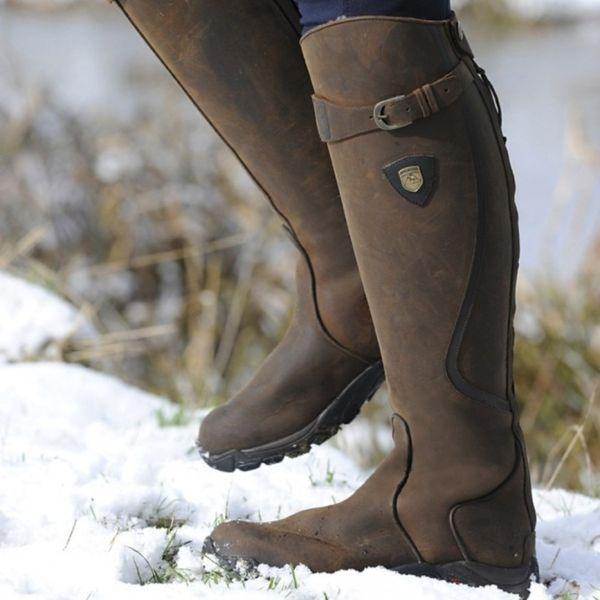 Maeve | Waterproof Leather Riding Boots - Barbara & Late Benjamin