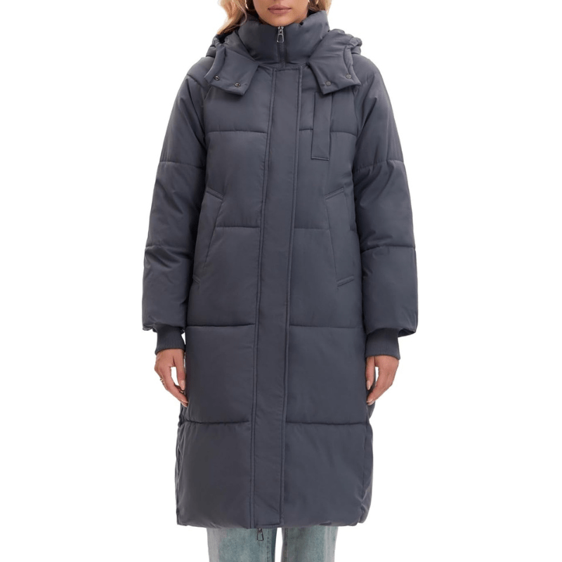 Maribel | Warm Hooded Long Coat - Barbara & Late Benjamin
