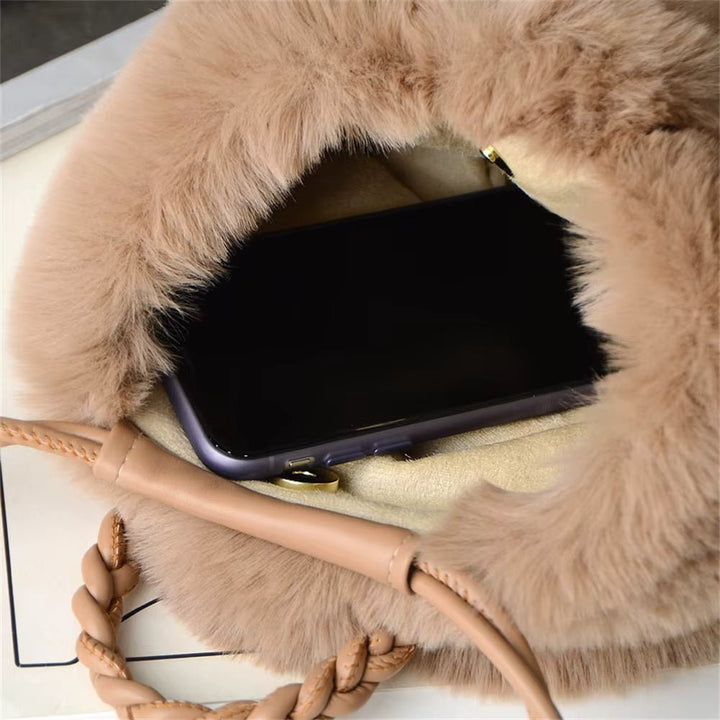 Marilyn | Plush Pumpkin Shoulder Tote - Barbara & Late Benjamin