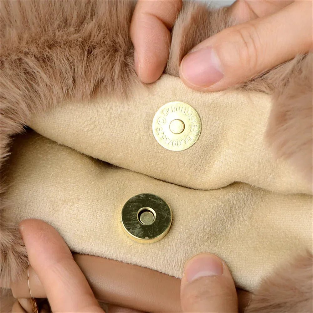 Marilyn | Plush Pumpkin Shoulder Tote - Barbara & Late Benjamin