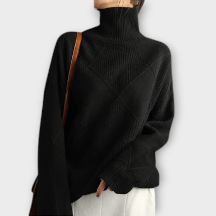 Melanie | Cozy Turtleneck Sweater - Barbara benjamin new york
