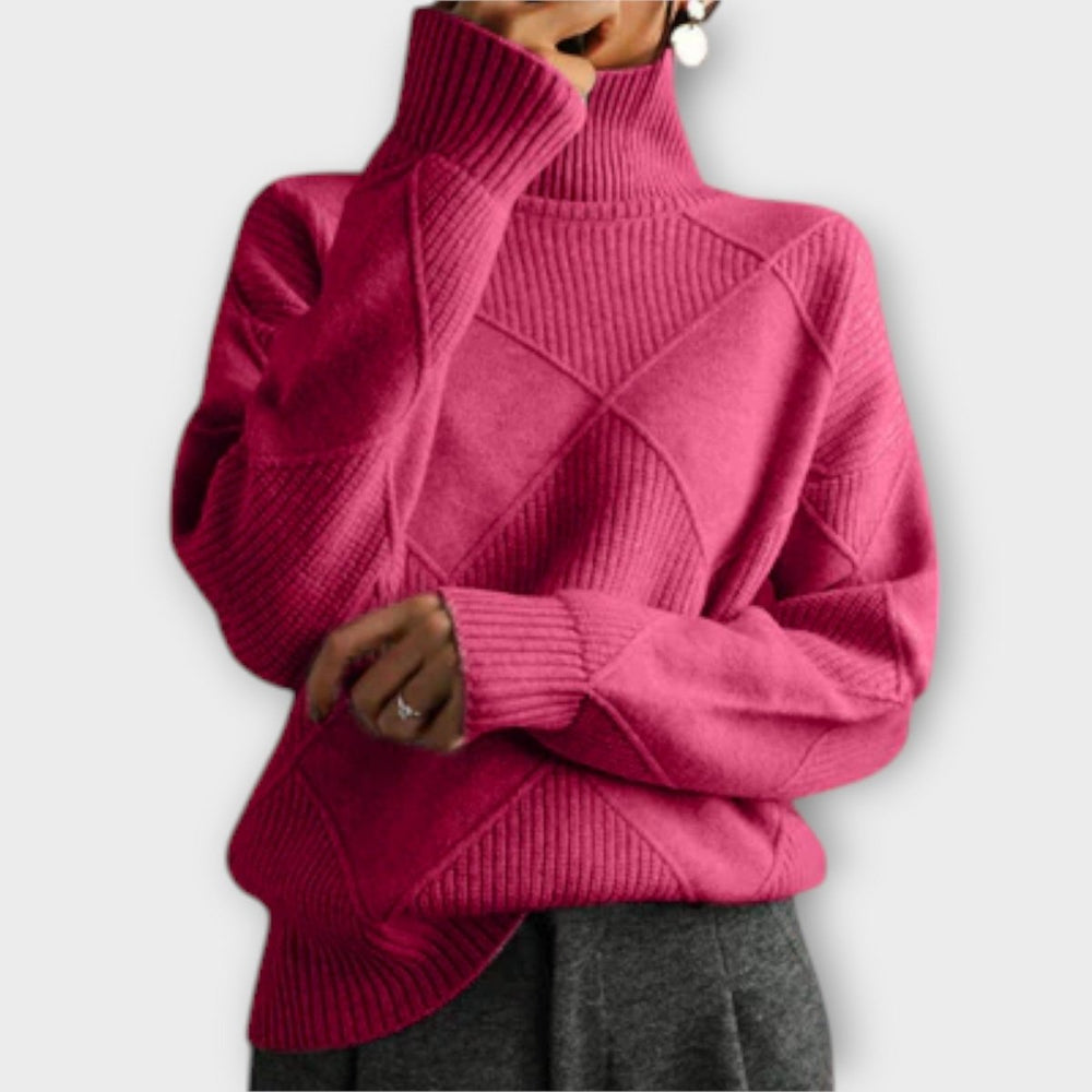 Melanie | Cozy Turtleneck Sweater - Barbara benjamin new york