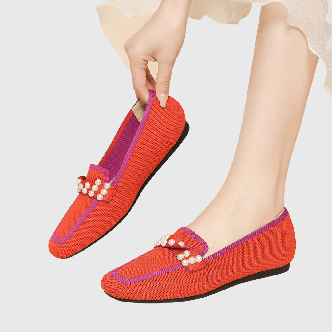 Melora | Pearl Comfort Loafers - Barbara benjamin new york