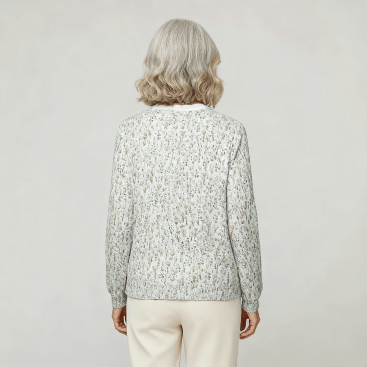 Michelle | Spring Art Cardigan - Barbara benjamin new york