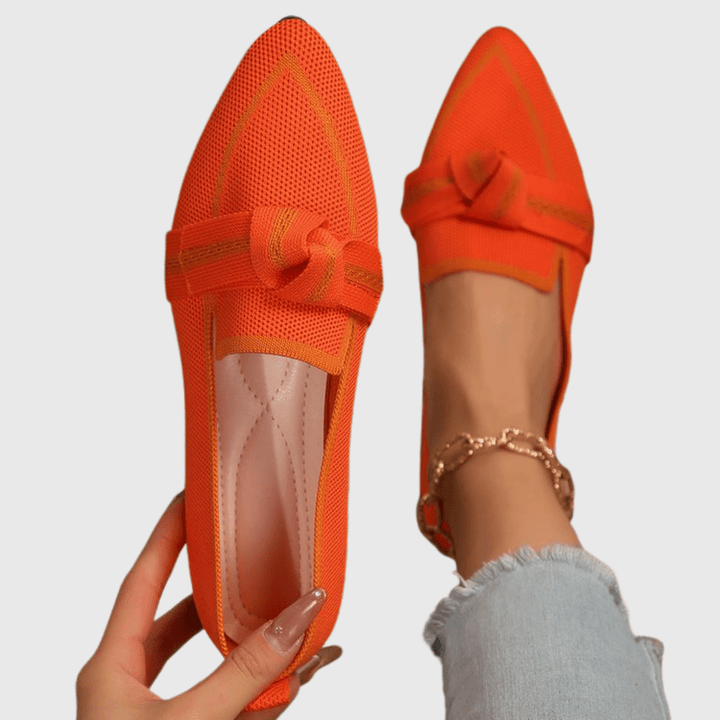Milena | Knotted Comfort Loafers - Barbara benjamin new york