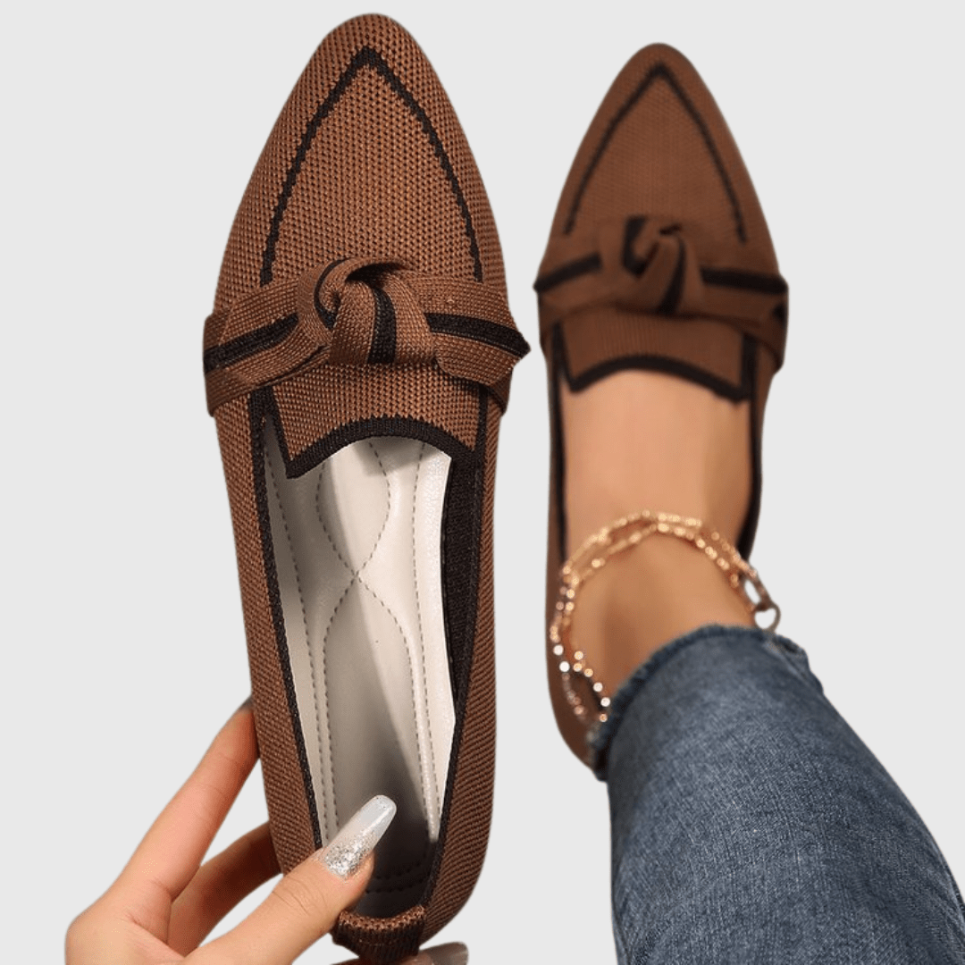 Milena | Knotted Comfort Loafers - Barbara benjamin new york