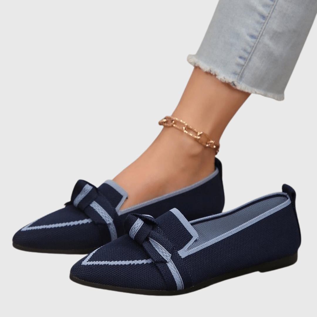 Milena | Knotted Comfort Loafers - Barbara benjamin new york