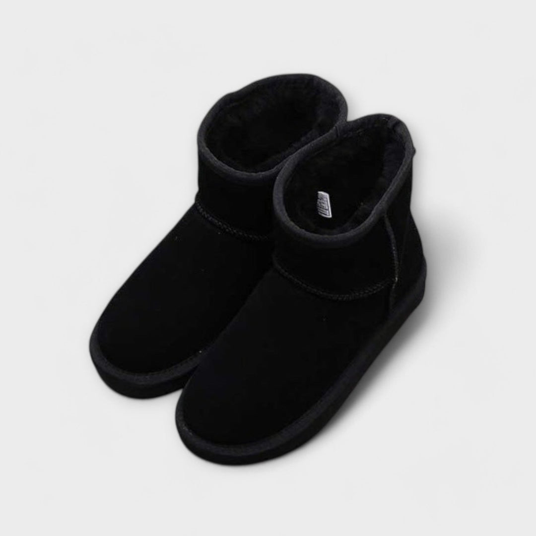 Milena | Winter Boots Lined with Ankle Height - Barbara benjamin new york