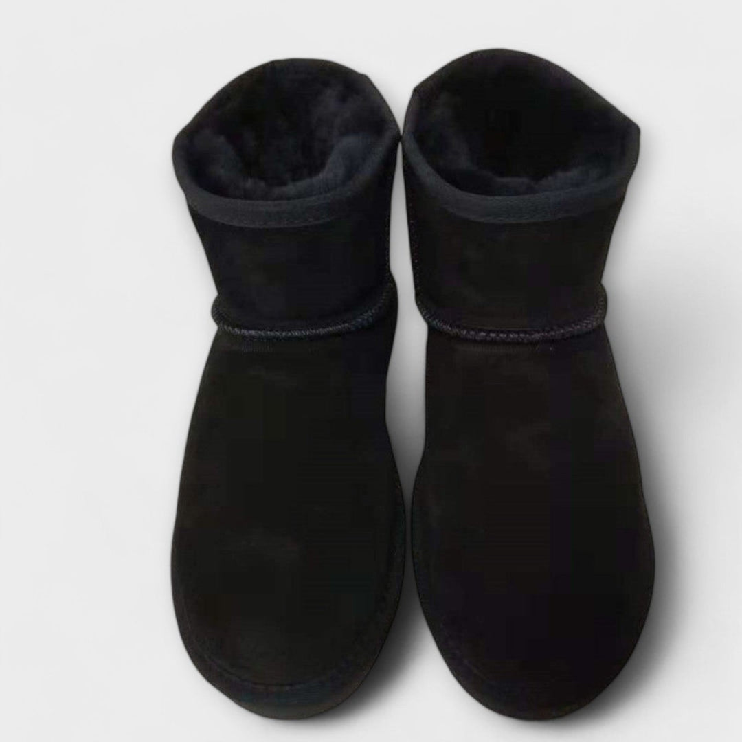 Milena | Winter Boots Lined with Ankle Height - Barbara benjamin new york