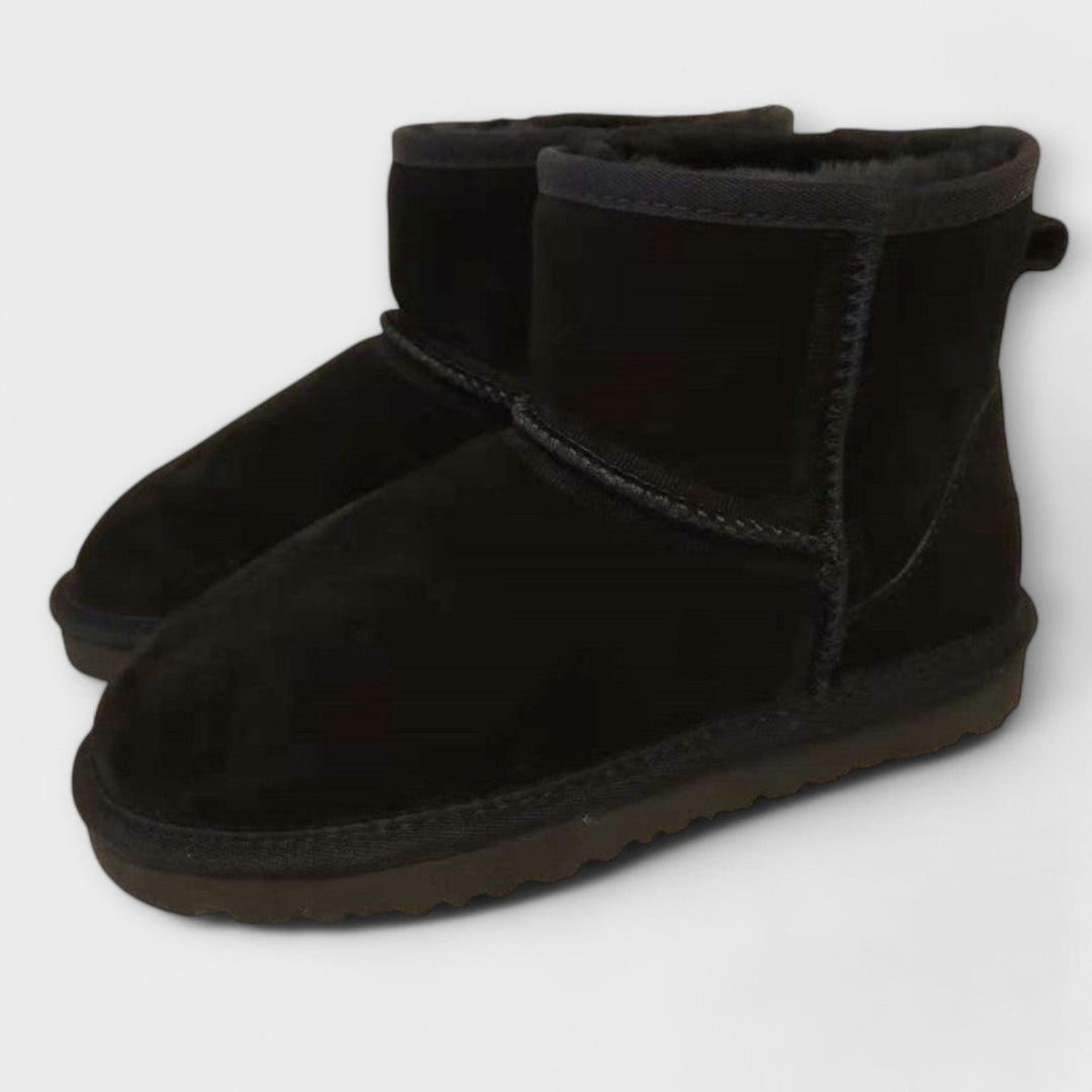 Milena | Winter Boots Lined with Ankle Height - Barbara benjamin new york