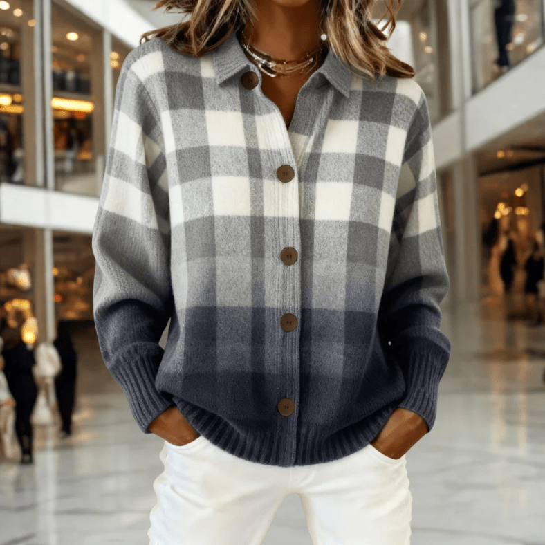 Mireille™ - Essential Winter Knit Cardigan - Barbara benjamin new york