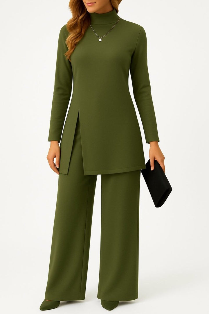 Naomi Turtleneck Top & Pants Set