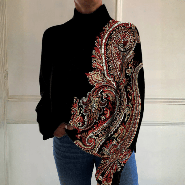 Nora | Classic Ribbed Sweater - Barbara benjamin new york