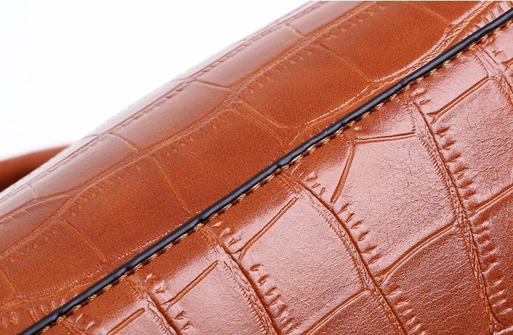 Palmer - 4 - Piece Crocodile Pattern Handbag - Barbara & Late Benjamin
