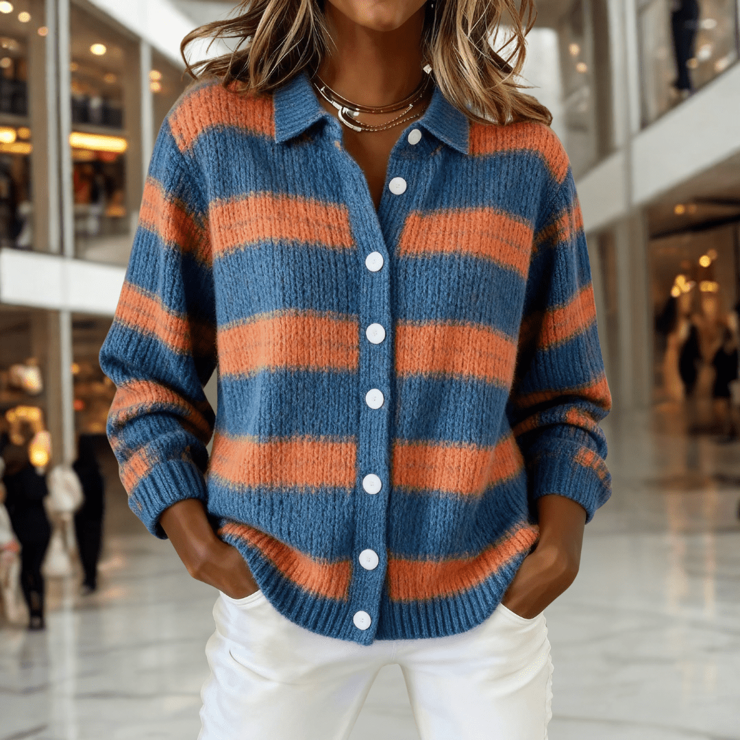 Quinn™ - Button - Up Cardigan - Barbara benjamin new york