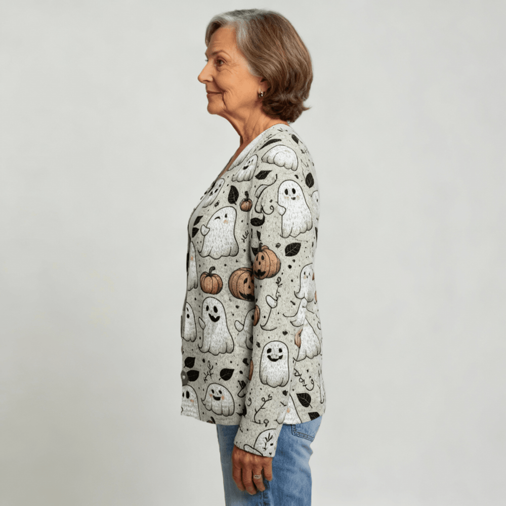 Raven | Halloween Cardigan - Barbara benjamin new york