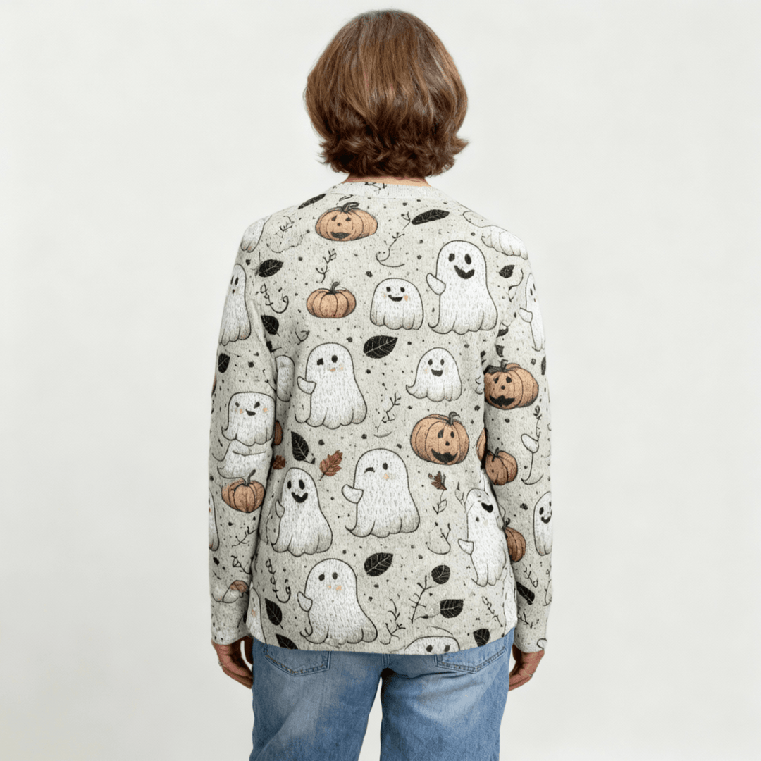 Raven | Halloween Cardigan - Barbara benjamin new york