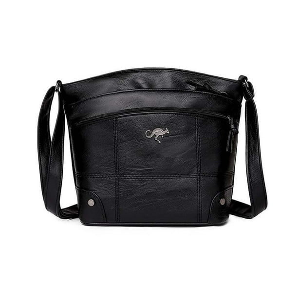 Raya - Elegant Multi - Pocket Crossbody Bag - Barbara & Late Benjamin