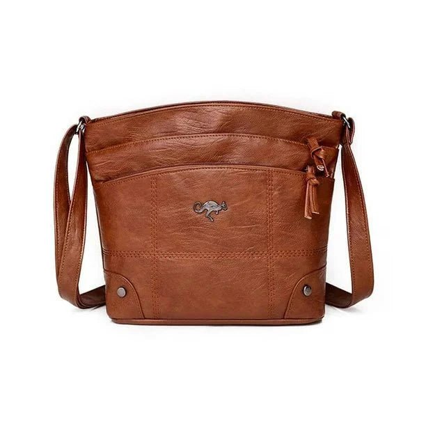 Raya - Elegant Multi - Pocket Crossbody Bag - Barbara & Late Benjamin