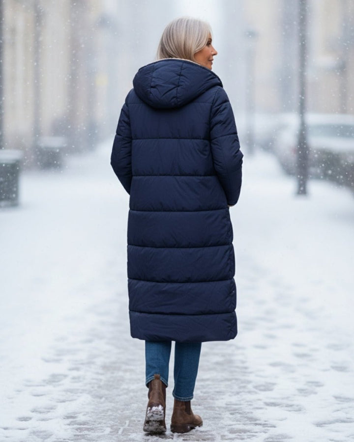 Reversible Winter Coat | Two Beautiful Looks in One Timeless Design - Barbara & Late Benjamin