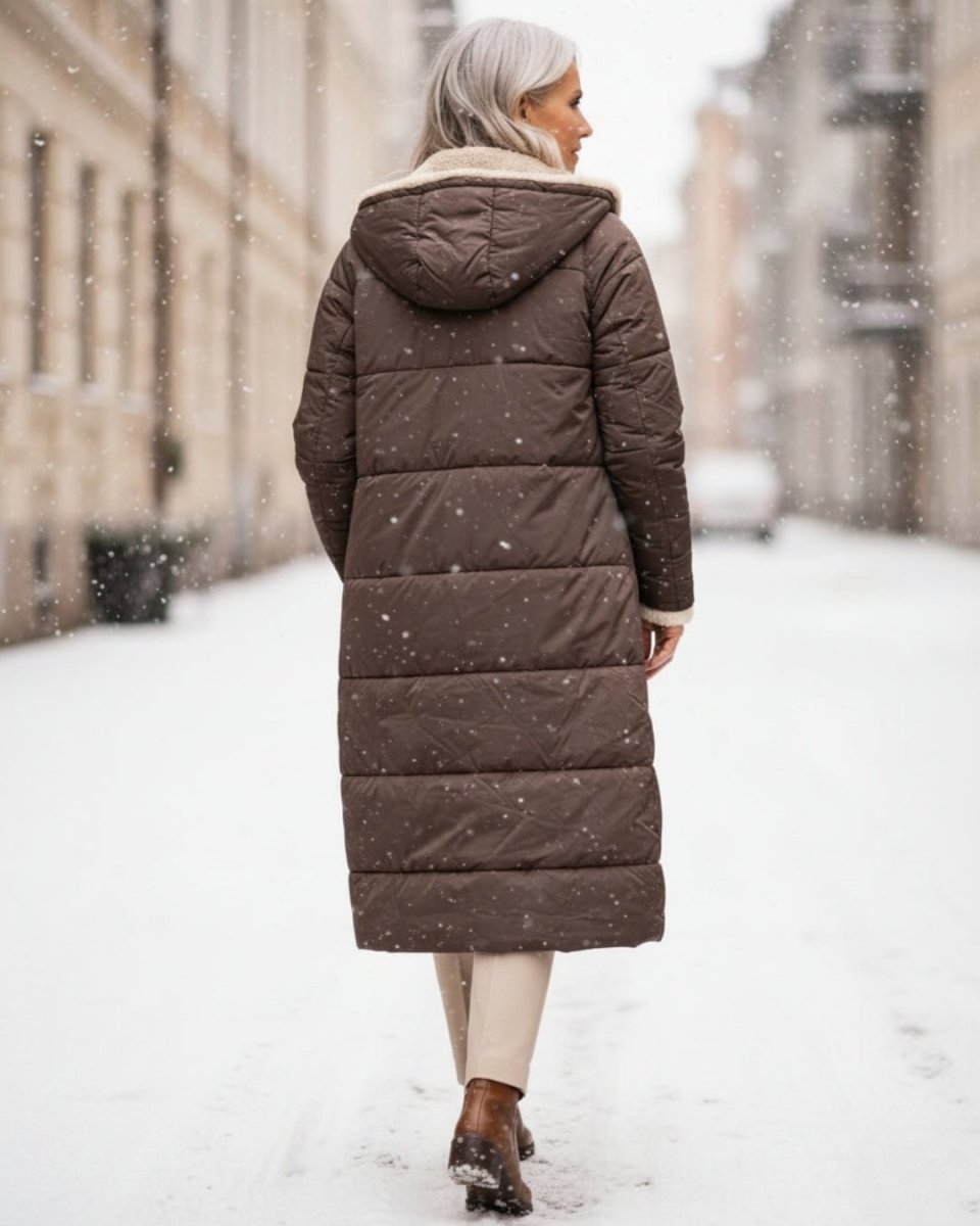 Reversible Winter Coat | Two Beautiful Looks in One Timeless Design - Barbara & Late Benjamin
