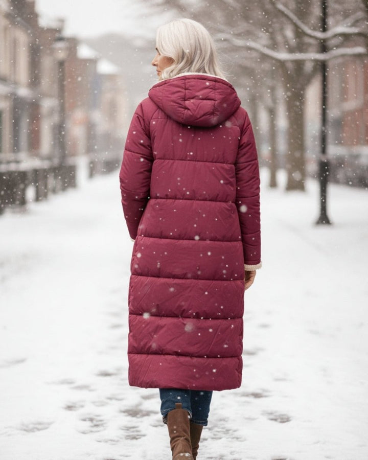 Reversible Winter Coat | Two Beautiful Looks in One Timeless Design - Barbara & Late Benjamin