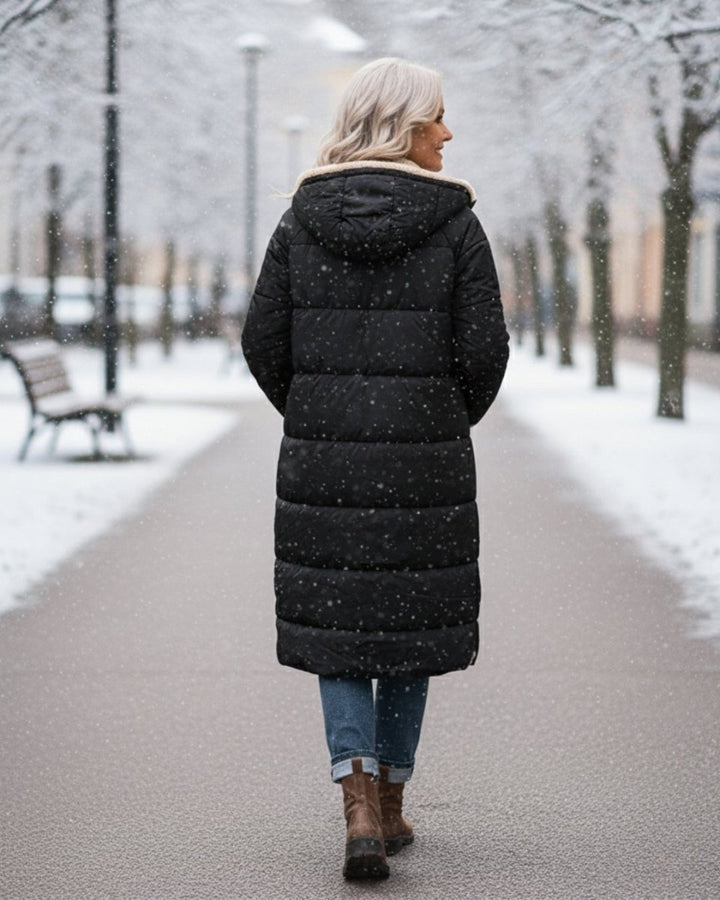 Reversible Winter Coat | Two Beautiful Looks in One Timeless Design - Barbara & Late Benjamin