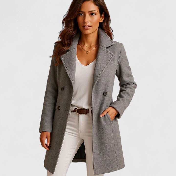 Rheya Coat | Effortless Sophistication for Every Occasion - Barbara & Late Benjamin
