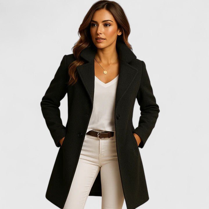 Rheya Coat | Effortless Sophistication for Every Occasion - Barbara & Late Benjamin