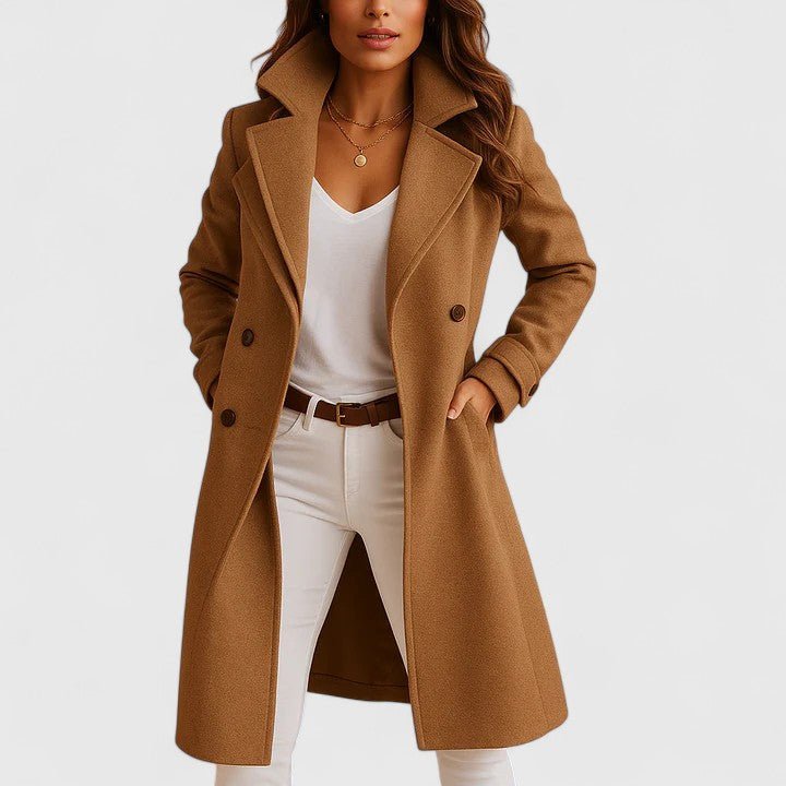 Rheya Coat | Effortless Sophistication for Every Occasion - Barbara & Late Benjamin