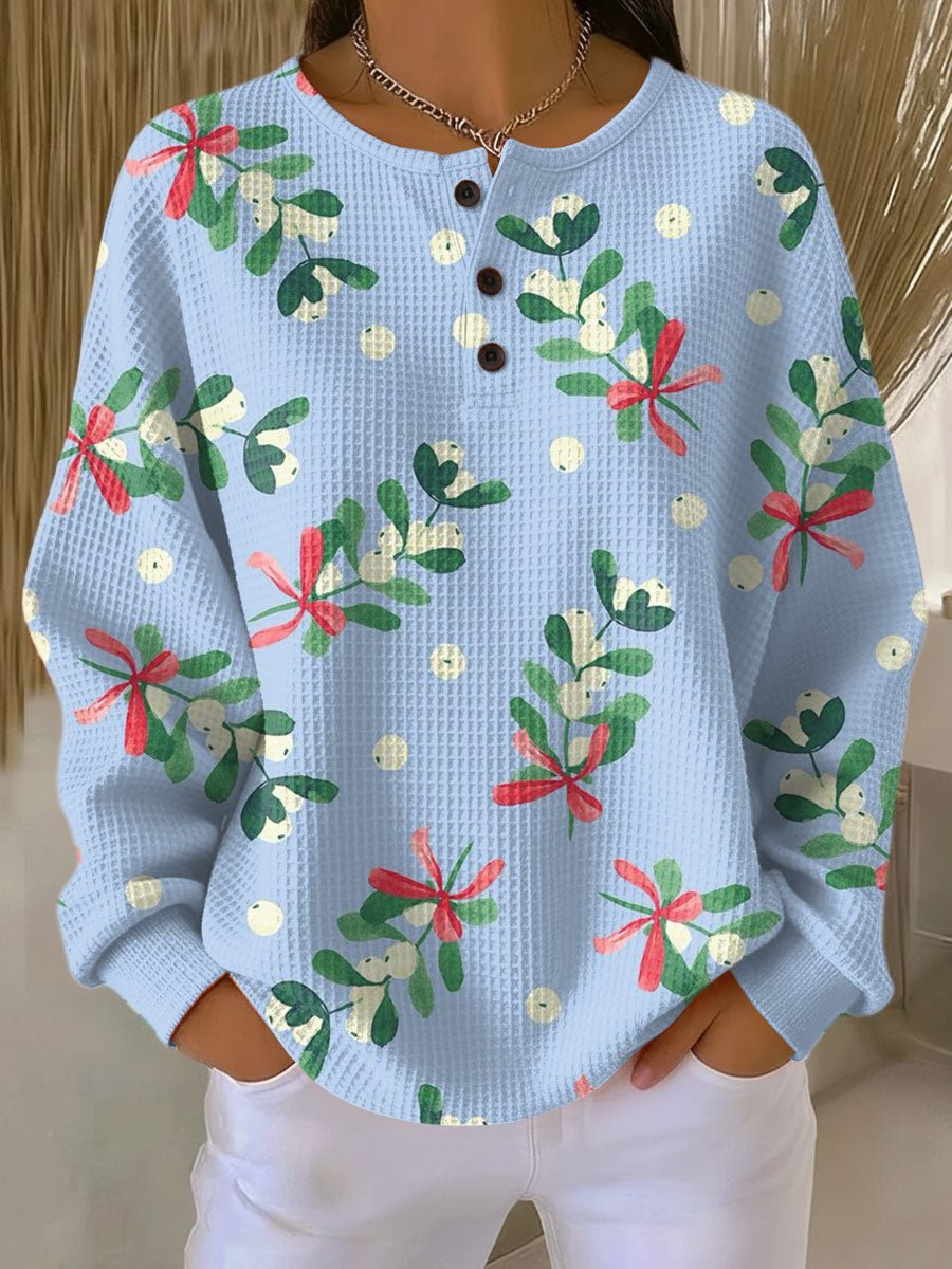 Rikke | Winter Jumper with Buttons - Barbara benjamin new york