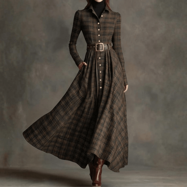 Sara™ | Vintage Maxi Dress - Barbara & Late Benjamin