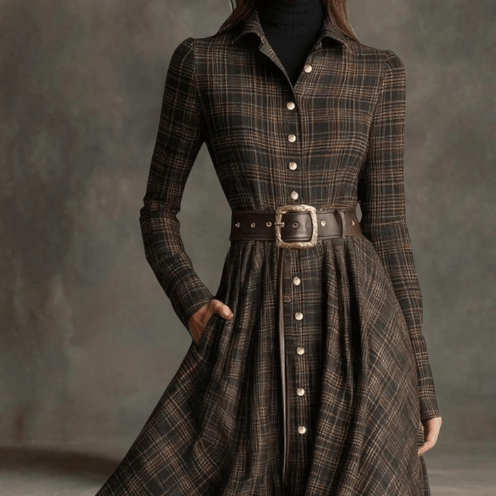 Sara™ | Vintage Maxi Dress - Barbara & Late Benjamin