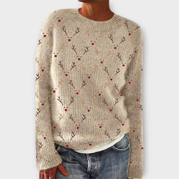 Simone | Cozy Christmas Sweater - Barbara benjamin new york