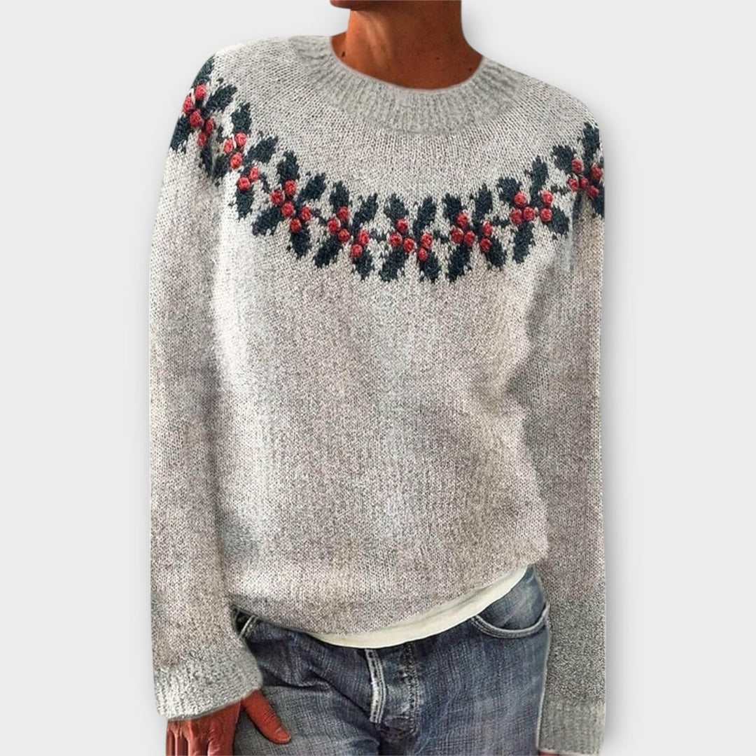 Simone | Cozy Christmas Sweater - Barbara benjamin new york