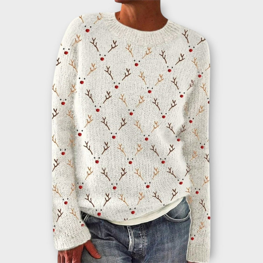 Simone | Cozy Christmas Sweater - Barbara benjamin new york
