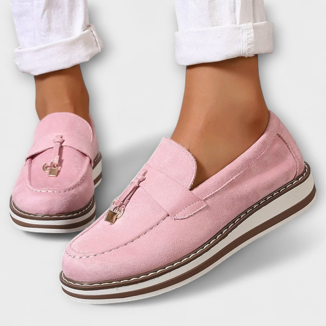 Sophia | Casual Round Toe Loafers - Barbara benjamin new york