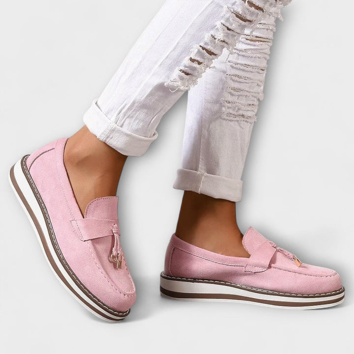Sophia | Casual Round Toe Loafers - Barbara benjamin new york